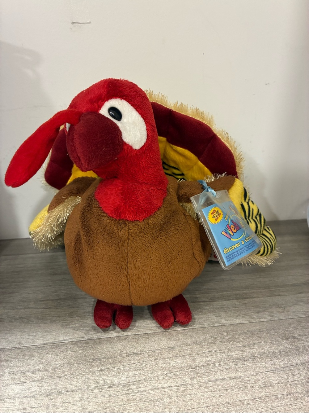 Webkinz Gobbler Turkey With Code New Condition READ